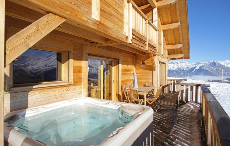 ホテル Chalet Odalys Le Reflet Aiguilles Fontcouverte-la-Toussuire エクステリア 写真