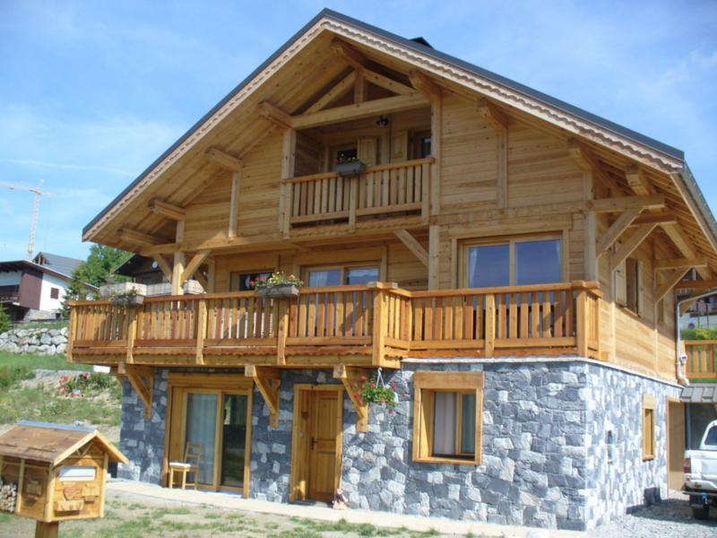 ホテル Chalet Odalys Le Reflet Aiguilles Fontcouverte-la-Toussuire エクステリア 写真