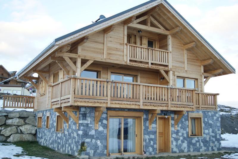 ホテル Chalet Odalys Le Reflet Aiguilles Fontcouverte-la-Toussuire エクステリア 写真